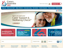 Tablet Screenshot of carerstas.org